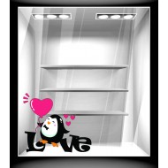 Αυτοκόλλητο βιτρίνας - Αγίος Βαλεντίνος 42